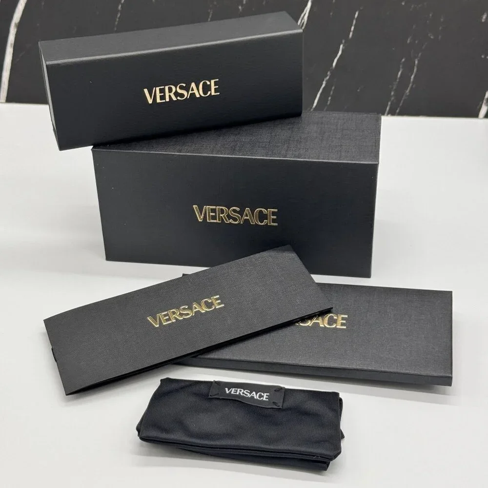 NEW VERSACE VE3381U GB1 CAT EYE WOMEN EYEGLASSES VERSACE MOD 3381-U